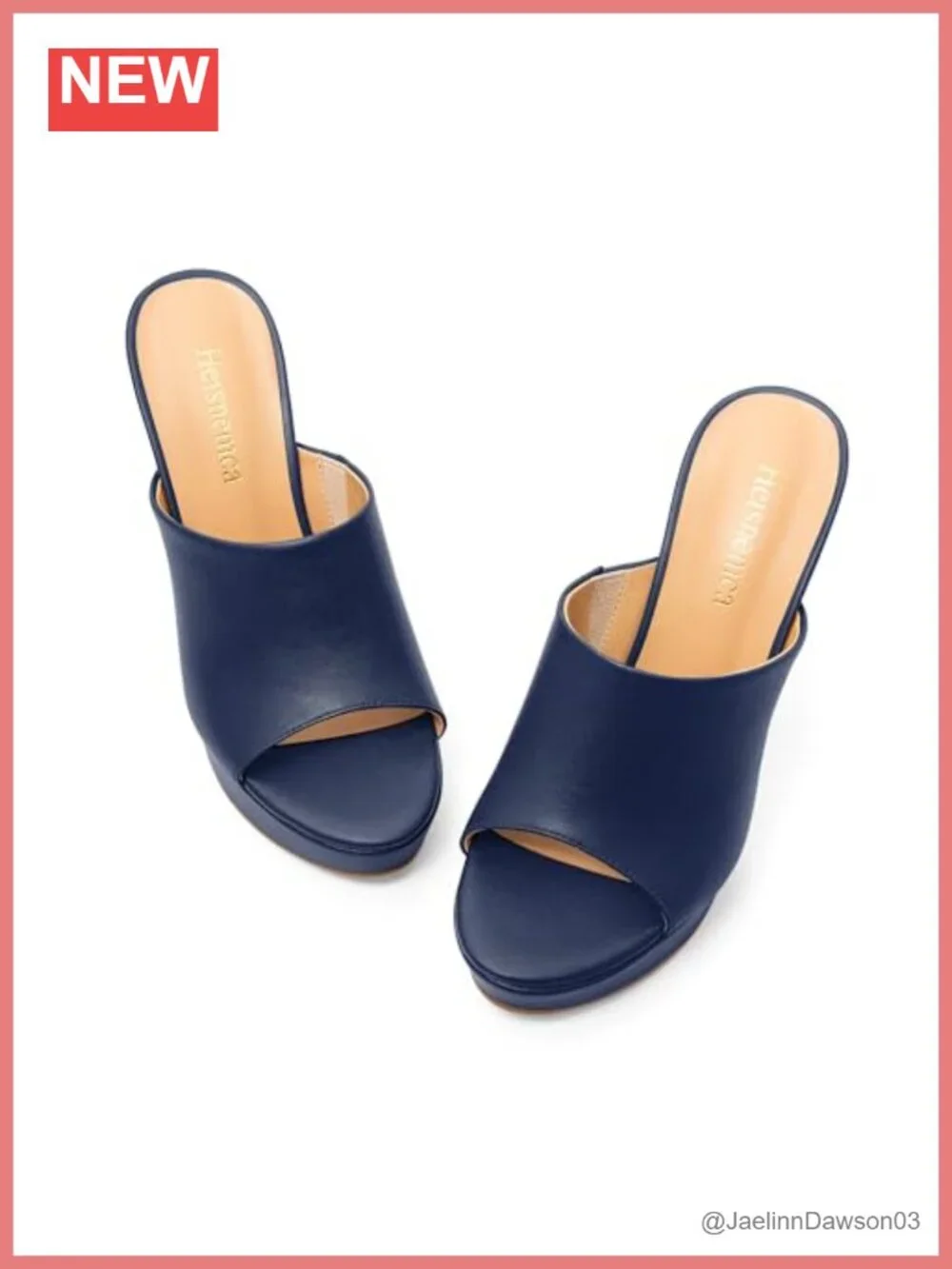 Platform Heeled Sandals Slip On Open Toe Women's High Heel Stilettos
